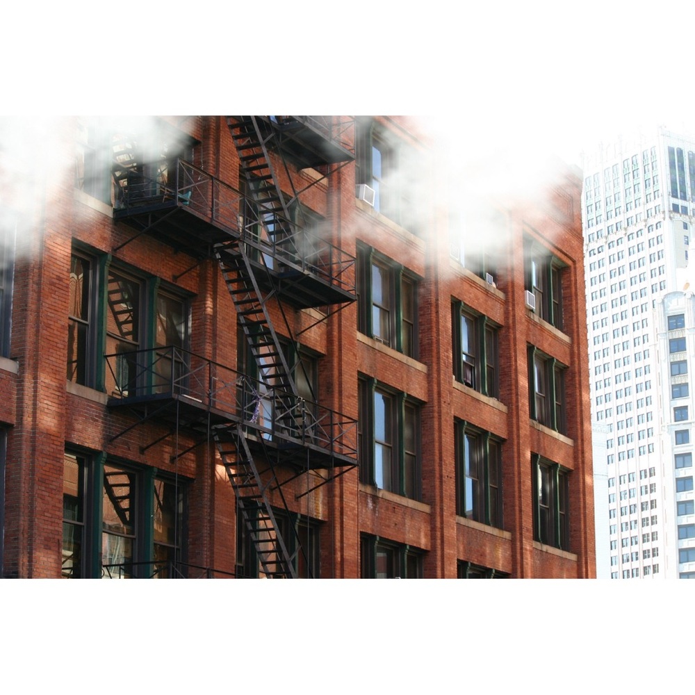 Detroit Loft 4x6” Matted Photograph